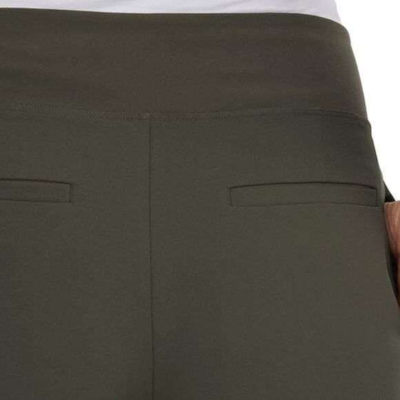 KIRKLAND Signature Women's Lightweight Ankle Pants, Olive - Picture 5 of 6
